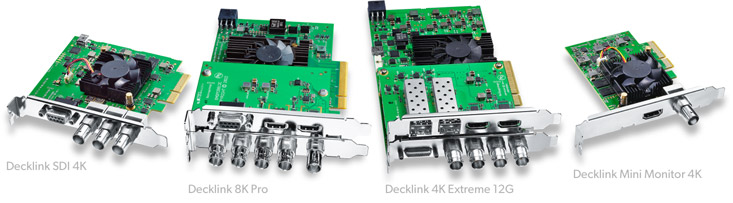 Blackmagic DeckLink Cards